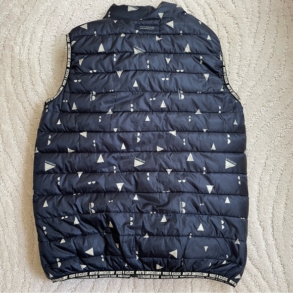 Scotch & Soda Reversible Puffer Vest, Size 12 - Picture 6 of 7